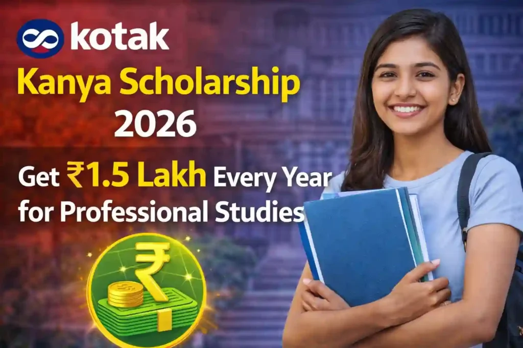 Kotak Kanya Scholarship 2026