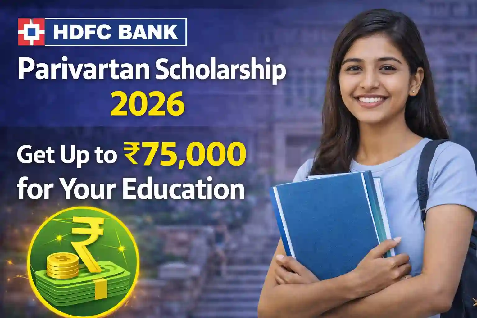 HDFC Bank Parivartan Scholarship 2026