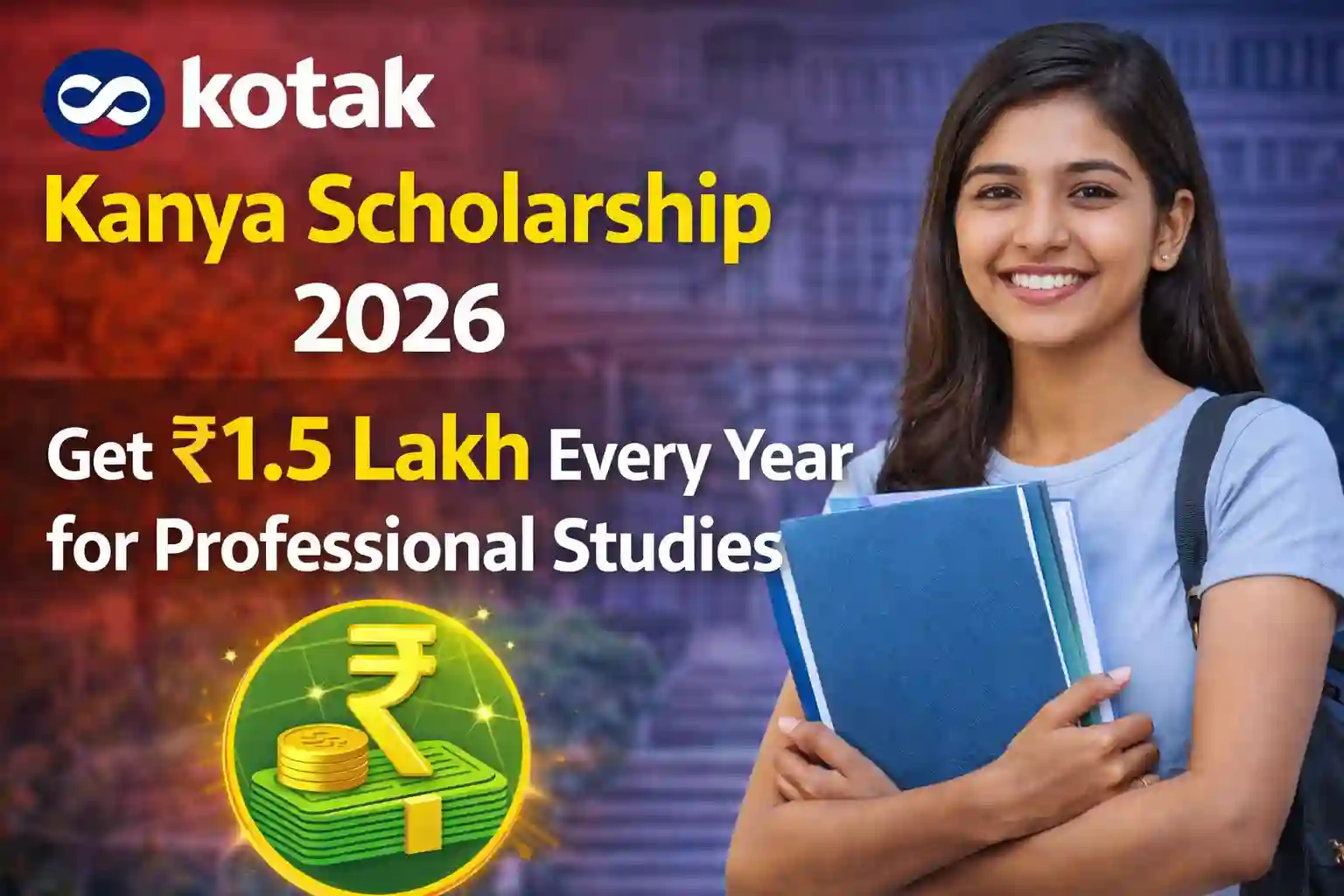 Kotak Kanya Scholarship 2026